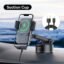 Baseus Automatic Alignment Car Phone Holder Wireless Charger For Samsung iPhone Xiaomi Phone Holder Car Holder Air Vent Holder 8