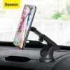 Baseus Telescopic Car Phone Holder For iPhone Cell Mobile Phone Windshield Dashboard Suction Cup Car Mount Magnetic Holder Stand 1