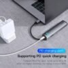 Baseus USB C HUB USB to Multi HDMI-compatible USB 3.0 RJ45 Carder Reader OTG Adapter USB Splitter for MacBook Pro Air HUB Dock 5