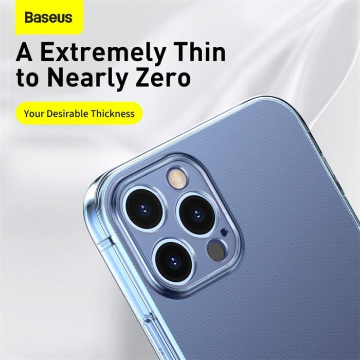 Baseus Phone Case For iPhone 13 12 11 Pro Max Mini Back Case Lens Protection Cover For iPhone 13Pro Max Transparent Case Cover 4