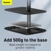 Baseus Tablet Desk Stand Black Desktop Phone Holder For Tablet Pad Desktop Holder Stand For iPad Air Mini For Study Convenient 5