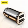 Baseus 30W Metal Car Charger for Samsung AFC Quick Charge 4.0 for Xiaomi Huawei SCP Auto Type C PD Fast Car Mobile Phone Charger 1
