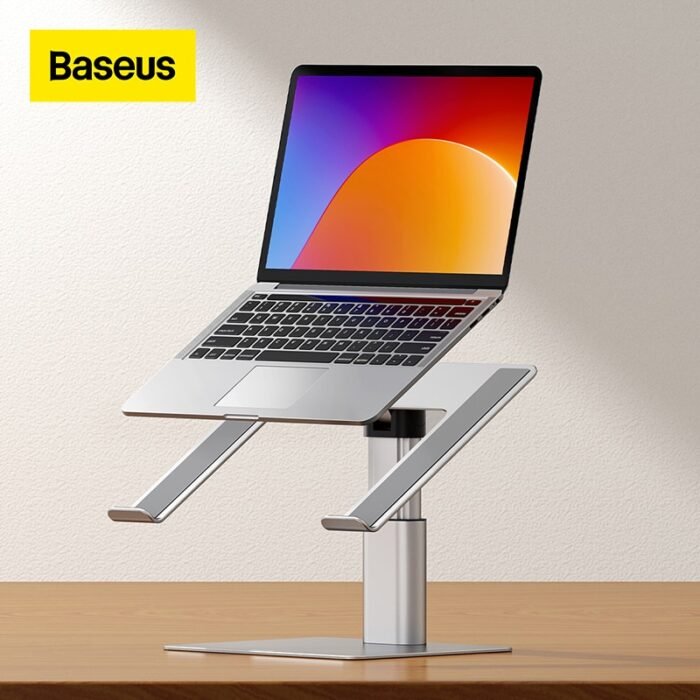 Baseus Laptop Stand Adjustable Non-slip Desktop Laptop Holder Aluminum Alloy Notebook Stand  For Laptop Macbook Tablet 1
