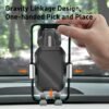 Baseus Sucker Car Phone Holder Stand for iPhone Xiaomi Strong Suction Cup Car Mount Holder 360 Adjustable Gravity Car Holder 5