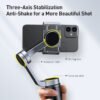 Baseus Foldable Handheld Gimbal 3-Axis Pocket Sized Phone Stabilizer Gimbals Selfie Stick for IOS/Android Mobile Camera Vlog 2