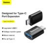 Baseus USB 3.1  Adapter OTG  Type C to USB  Adapter Female Converter For Macbook pro Air Samsung S10 S9 USB OTG Connector 2