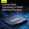 Baseus 30W GaN Charger PD Fast USB Type C Charger Support USB C PD3.0 QC3.0 PPS Quick Charging For iPhone 13 12 Pro Max Tablets 2
