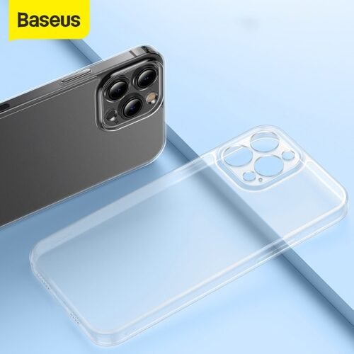 Baseus Frosted Protective Case Phone Case For iPhone 13 13 Pro Max Back Case Case Full Lens Protection Transparent Cover Phone 1