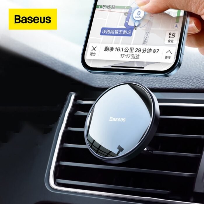 Baseus Magnetic Car Phone Holder Air Vent Universal for iPhone 12 13 Pro Smartphone Car Phone Stand Support Clip Mount Holder 1