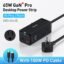 Baseus 65W GaN3 Pro Desktop Charger Power Strip US Plug Charging Station Fast Charger For iphone 13 12 Xiaomi  Samsung Laptop 7