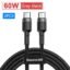 Baseus 100W USB C to USB Type C Cable for MacBook Pro Quick Charge 4.0 Fast Charging for Samsung Xiaomi mi 10 Charge Cable 11