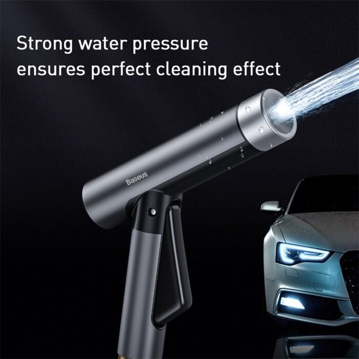 Baseus  Car Washing Gun Sprayer Nozzle Magic Flexible Hose Car Water Gun High Pressure Power Washer Garden Water Jet 2