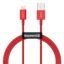 Baseus USB Cable For iPhone Cable 11 12 Pro Max Xs Xr X SE 8 7 6 Plus 6s Data Wire Cord Fast Charger Cable For iPad Air mini 4 10