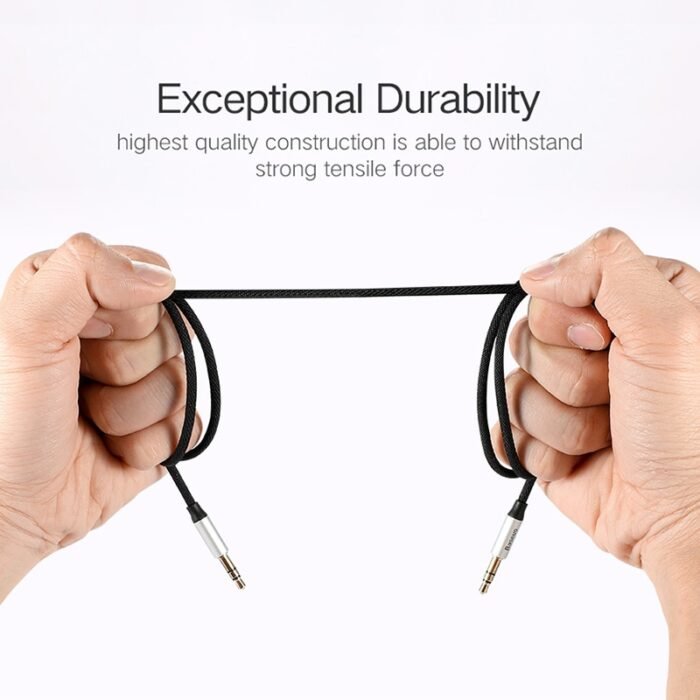 Baseus Aux Cable for Earphone Headphone Car Aux 3.5mm jack Audio Cable for iPhone 6 Xiaomi redmi 5 4x Oneplus 5t MP3 Player 5