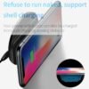 Baseus 15W Fast Qi Wireless Charger For iPhone 13 12 Pad Visible Element Wireless Charging Pad For Samsung S21 S10+ Note 9 10 6