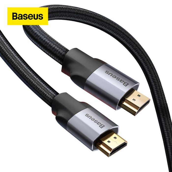 Baseus 4K/60Hz HDMI-compatible Cable for Switch TV Box Laptop PS5 PS4 Projector 4K HD to 4K HD Extension Cable Digital Cable 1