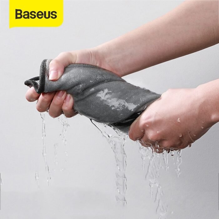 Baseus Car Wash Microfiber Towel Car Polishing Care Cleaning Towels Drying Washing Towel Thick Plush Fiber Car Cleaning Cloth 1