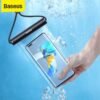 Baseus Water Proof Phone Bag for iPhone 12 11 Pro Max Waterproof Phone Case For Samsung Xiaomi Swim Universal Protection Cover 1