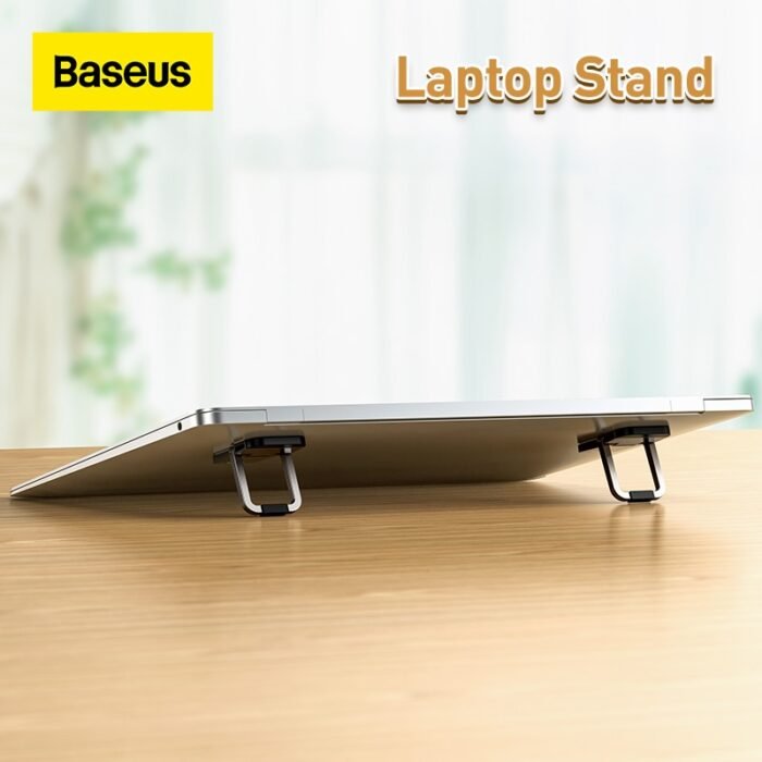 Baseus Laptop Stand for Desk Computer 2pcs Portable Notebook Holder Laptop Stands for Macbook Pro Air Stand 10-18inch Pc 1