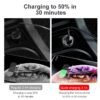 Baseus Car Splitter 12V-24V Dual USB Car Charger 100W Car Cigarette Lighter Socket Splitter Power Adpater For Auto USB HUB 4