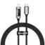 Baseus 20W PD USB C Cable Fast Charging Cable for iPhone 13 12 11 Pro Max XR Digital Display Mobile Phone Data Cord for iphone 8