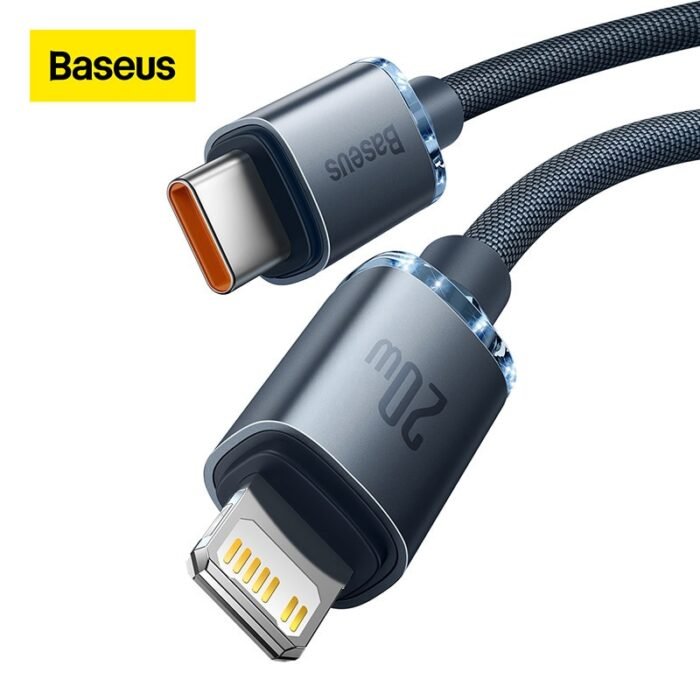 Baseus USB Type C PD 20W Cable for iPhone 13 12 Pro X XS 8 Fast USB C Cable for iPhone Charging Cable USB Type C Cable Wire Code 1