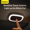 Baseus Magnetic Car Reading Light LED Auto Roof Ceiling Lamp Rechargeable Car Ambient Light for Emergency Lighting for Car Trunk 3