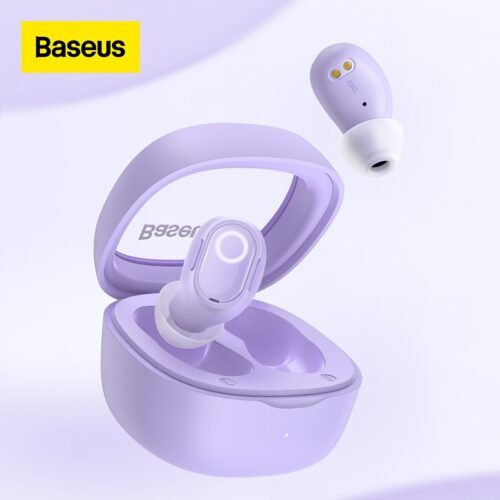 Baseus WM02 Wireless Earphones TWS Bluetooth 5.3 Headphones, Mini and compact Comfortable wear, 25 hours Long Battery Life 1