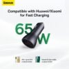 Baseus 65W Universal Car Charger 25W PD Fast Charging For iPhone 13 Pro Max  3-Port Quick Charging 3.0 4.0 For Huawei Xiaomi 2