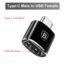Baseus USB 3.1  Adapter OTG  Type C to USB  Adapter Female Converter For Macbook pro Air Samsung S10 S9 USB OTG Connector 15