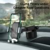 Baseus Sucker Car Phone Holder Stand for iPhone Xiaomi Strong Suction Cup Car Mount Holder 360 Adjustable Gravity Car Holder 2