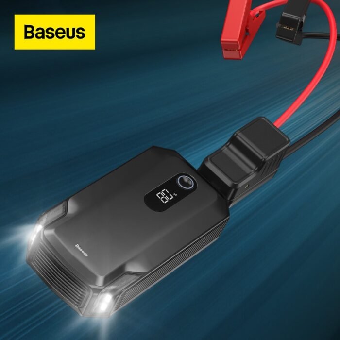 Baseus Car Jump Starter 20000mah 2000A Power Bank 10000mah 1000A Portable Car Battery Booster 12V Auto External Battery Charger