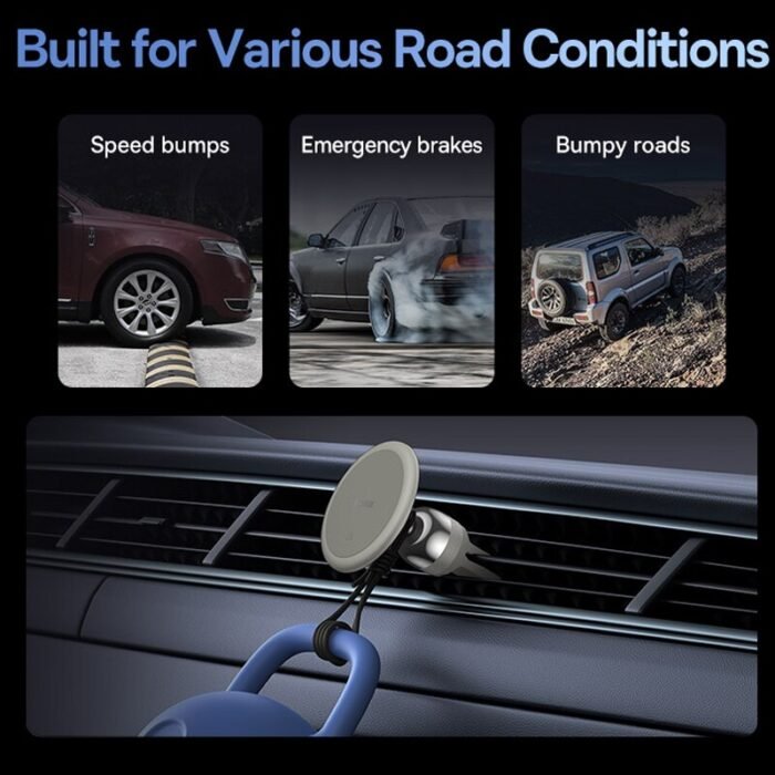 Baseus Car Magnetic Pone Holder 360 Degree for iPhone Support Samsung Xiaomi Air Vent Dashboard Mount GPS Car Moile Phone Holder 6