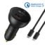 Baseus 160W Car Charger QC 5.0 Quick Charging PPS PD3.0 Fast USB Type C Car Phone Charge For iPhone 13 12 Pro Laptops Tablets 7
