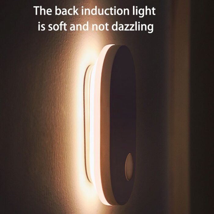 Baseus Magnetic Night Light Human Body Induction Night Light Led Lamp Rechargeable Body Automatic Induction Lamp Wall Light 5