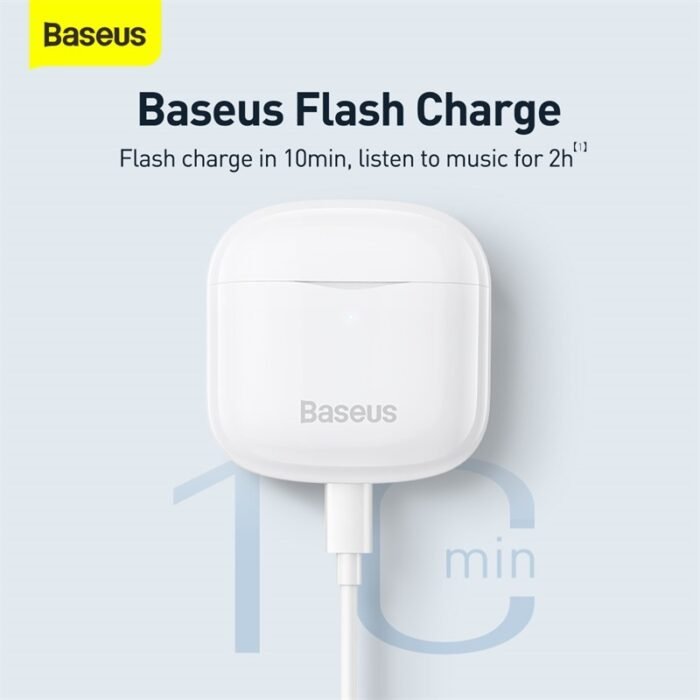 Baseus Bowie E3 fone Bluetooth Headphone Wireless Headphones TWS earphones, Fast charging, 0.06 second delay, Location APP 3