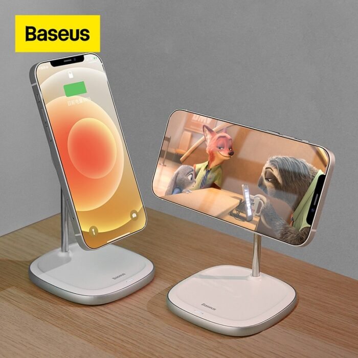 Baseus 20W Magnetic Wireless Chargers for iPhone 12 13 Qi Wireless Charging Stand for Apple AirPod Samsung Fast Wireless Charger 1