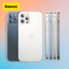 Baseus Phone Case For iPhone 13 12 11 Pro Max Mini Back Case Lens Protection Cover For iPhone 13Pro Max Transparent Case Cover 1