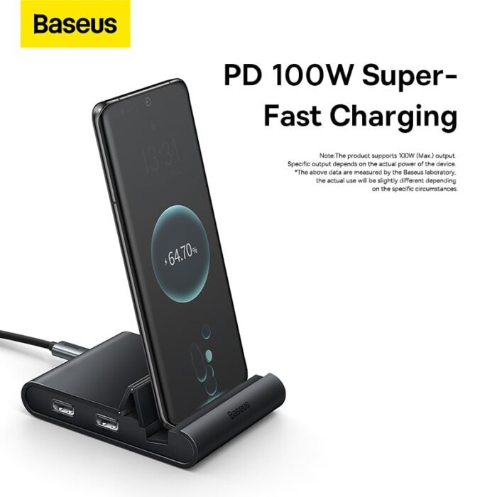 Baseus Docking Station Dex USB C HUB to USB 3.0 HDMI-compatible Dock Station for Samsung Galaxy S20 Note 20 Huawei P40 Mate 30 3