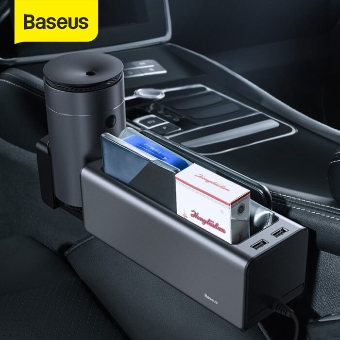 Baseus Car Organizer Auto Seat Crevice Gaps Storage Box Cup Phone Holder for Pockets Stowing Tidying Organizer Car Accessories 1