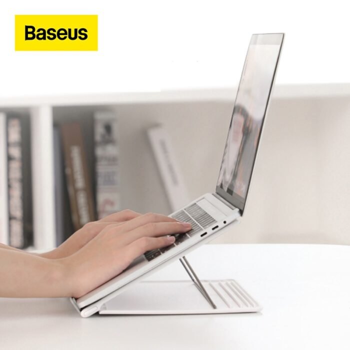 Baseus Adjustable Laptop Stand Foldable Desktop Holder for Notebook MacBook Computer Bracket Lifting Cooling Holder Non-slip 1