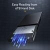 Baseus HDD Case 2.5 SATA to USB 3.0 Adapter Hard Disk Case HDD Enclosure for SSD Case Type C 3.1 HDD Box HD External HDD Caddy 4