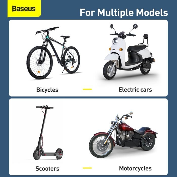 Baseus Bike Phone Holder Universal Motorcycle Bicycle Phone Holder Handlebar Stand Mount Bracket Mount Phone Holder For iPhone 5