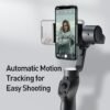 Baseus Handheld Gimbal Stabilizer 3-Axis Wireless Bluetooth Phone Gimbal Holder Auto Motion Tracking  foriPhone Action Camera 3