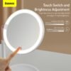 Baseus LED Cosmetic Mirror Lights Portable Makeup Light Dressing Table Touch Stepless Dimmer Lamp Storage Magnifying Mirror Lamp 2