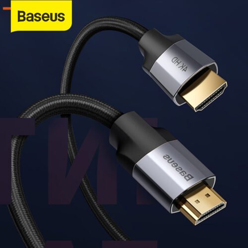 Baseus HDMI-compatible Cable 4K 60HZ 4K HD to 4K HD extension Splitter Cable for TV Switch Projector Laptop Office Video Cable 1
