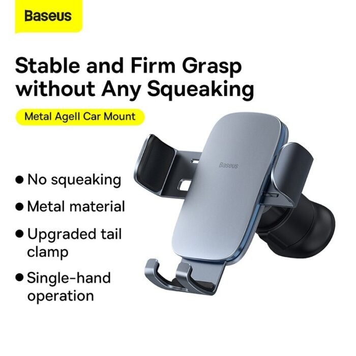 Baseus Car Phone Holder For Phones Universal Car Mobile Support Car Mount For Air Vent Support For iPhone Xiaomi Huawei Samsung 6