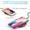 Baseus 15W Fast Qi Wireless Charger For iPhone 13 12 Pad Visible Element Wireless Charging Pad For Samsung S21 S10+ Note 9 10 3