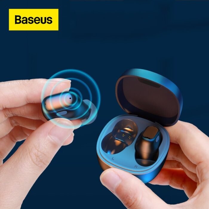 Baseus WM01 TWS Bluetooth Earphones Stereo Wireless 5.0 Bluetooth Headphones Touch Control Noise Cancelling Gaming Headset 1