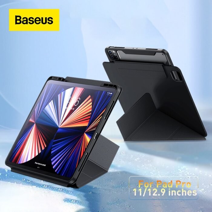 Baseus Magnetic Case For Pad Pro 11 12.9 Smart Cover For iPad Pro Generation Case For iPad Holder Portable Case For Pad Folding 1